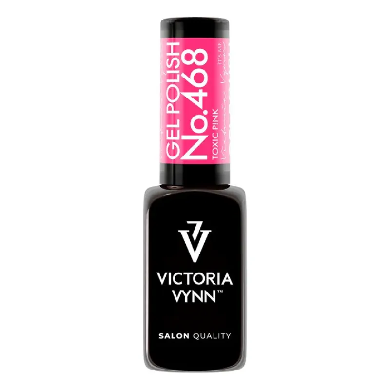 salon gel polish No.468 Toxic P!ink (HEMA FREE, TPO FREE, DI-HEMA FREE)